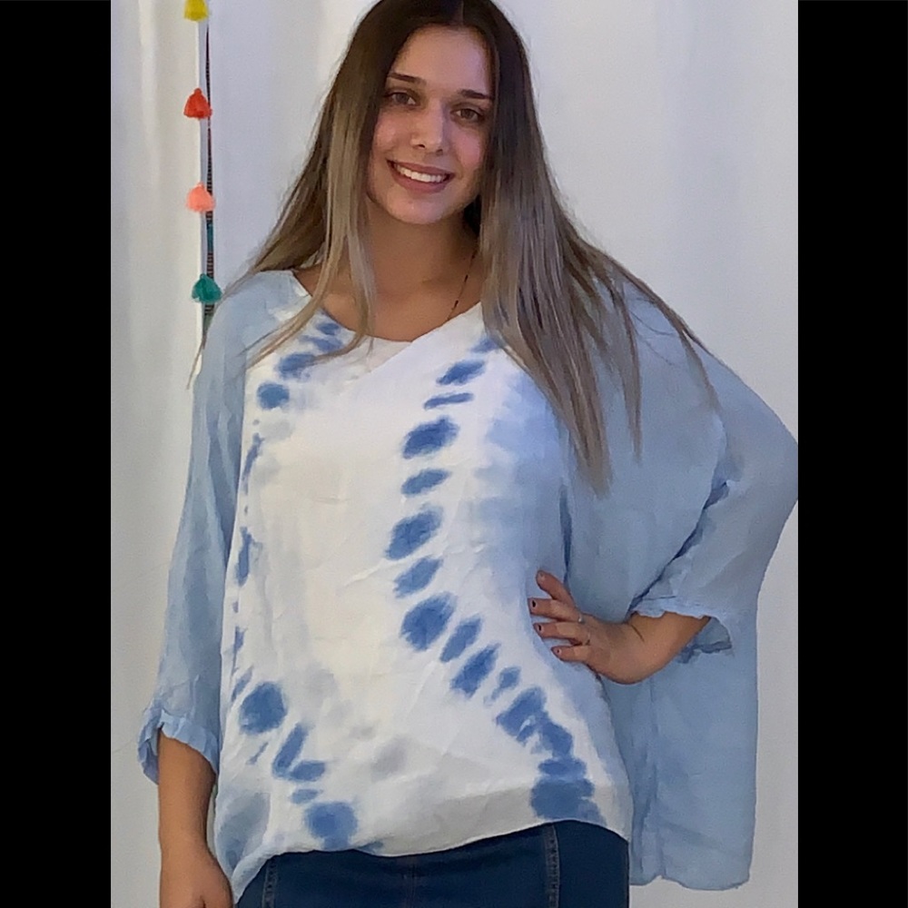 ⭐️Beach Boho tie-dye Shirt